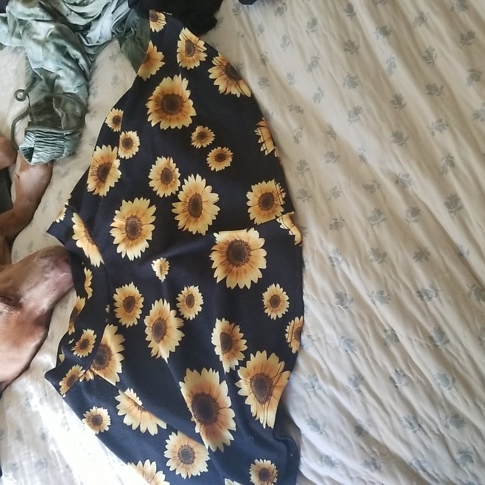 Sun flower skirt